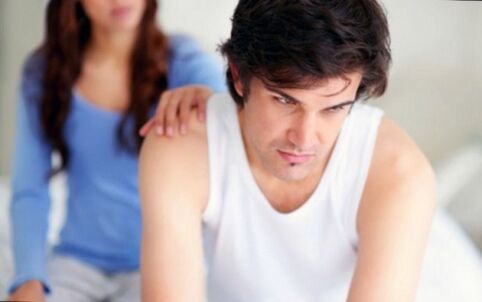 Kršitev erektilne funkcije pri moškem s prostatitisom